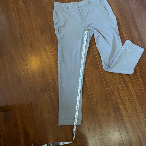 VINCE Linen Blend High Waisted Pants 12 - Picture 6 of 10